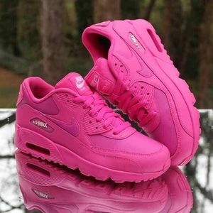 Nike Air Max 90 LTR GS, Laser Fuchsia, Worn Once